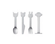 Børnebestik 4 dele - Animal Friends - Urma.dk