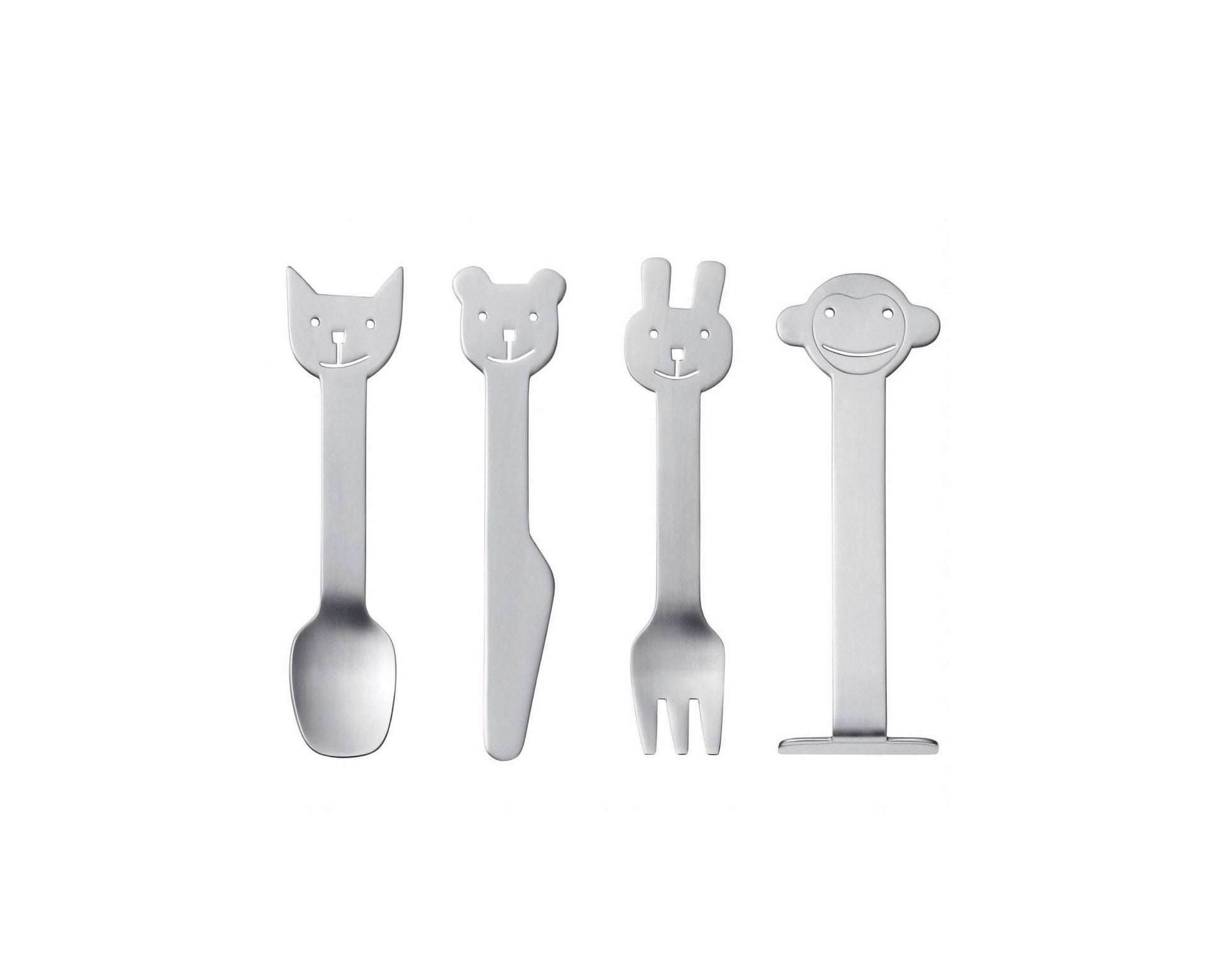 Børnebestik 4 dele - Animal Friends - Urma.dk