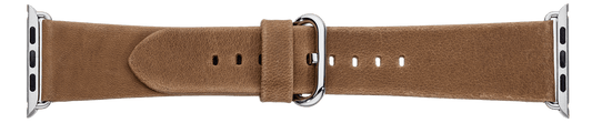 Brun læderrem til iWatch - 42 mm - Urma.dk
