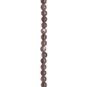 BRUN MÅNESTEN COLLIER 45CM
