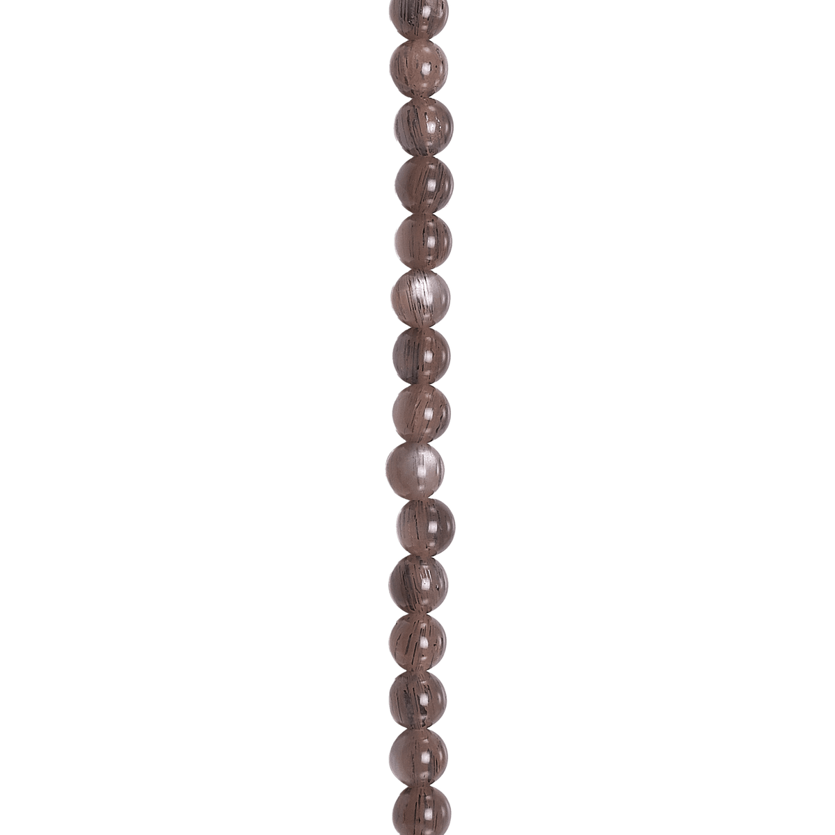 BRUN MÅNESTEN COLLIER 45CM