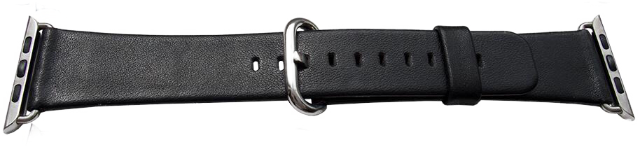 Brun læderrem til iWatch - 42 mm