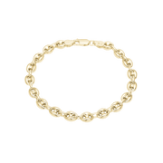 Calabrote armbånd 19 cm, forg sølv - Urma.dk