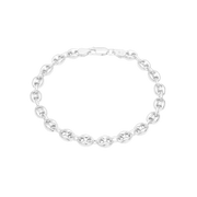 Calabrote armbånd 19 cm, sølv - Urma.dk