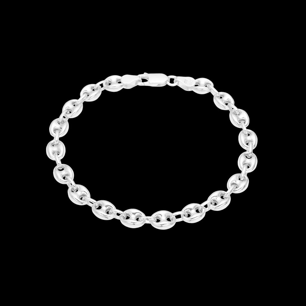 Calabrote sølv armbånd 19 cm - Urma.dk