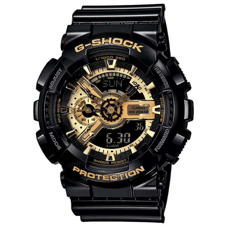 CASIO G - Shock - ur – GNT ANADIG PU BLK - GA - 110GB - 1AER - Urma.dk