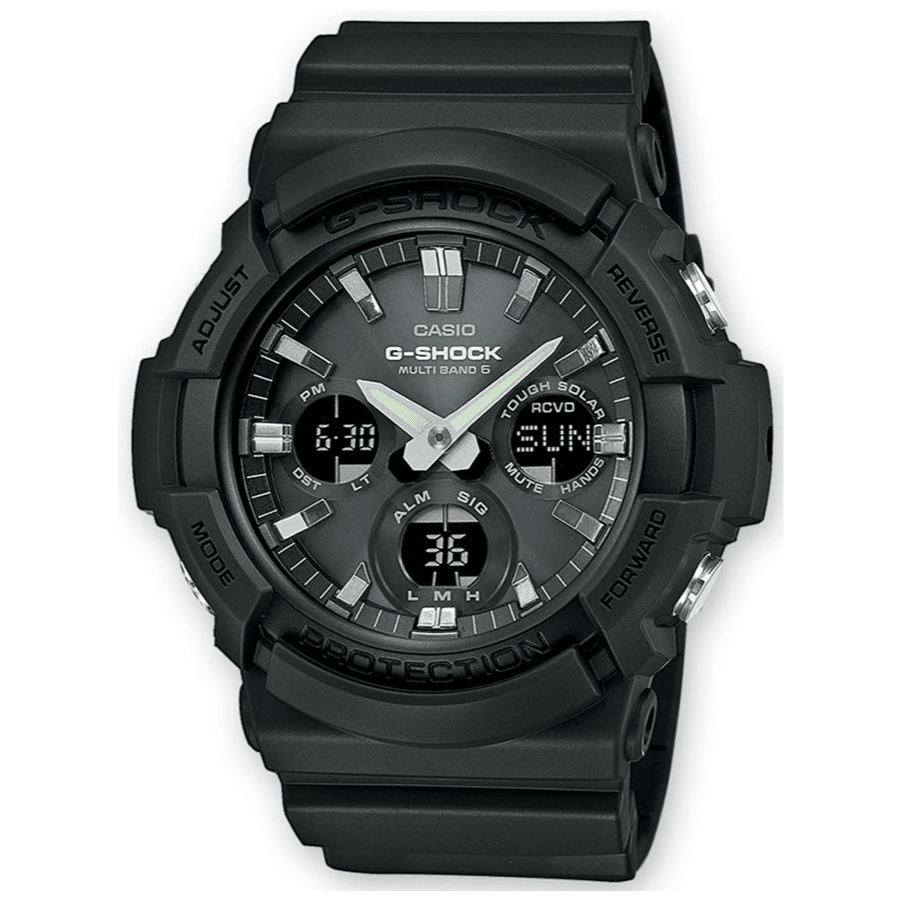 CASIO G - Shock - ur – GNT ANADIG PU BLK - GAW - 100B - 1AER - Urma.dk