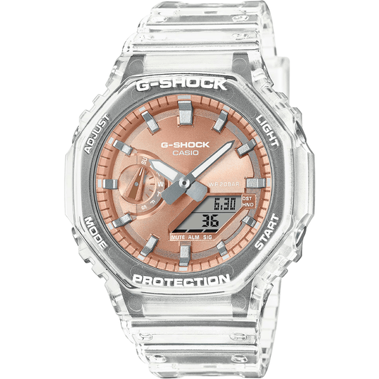 CASIO G - Shock - ur – GNT ANADIG PU BROWN - GA - 2100BM - 7A5ER - Urma.dk