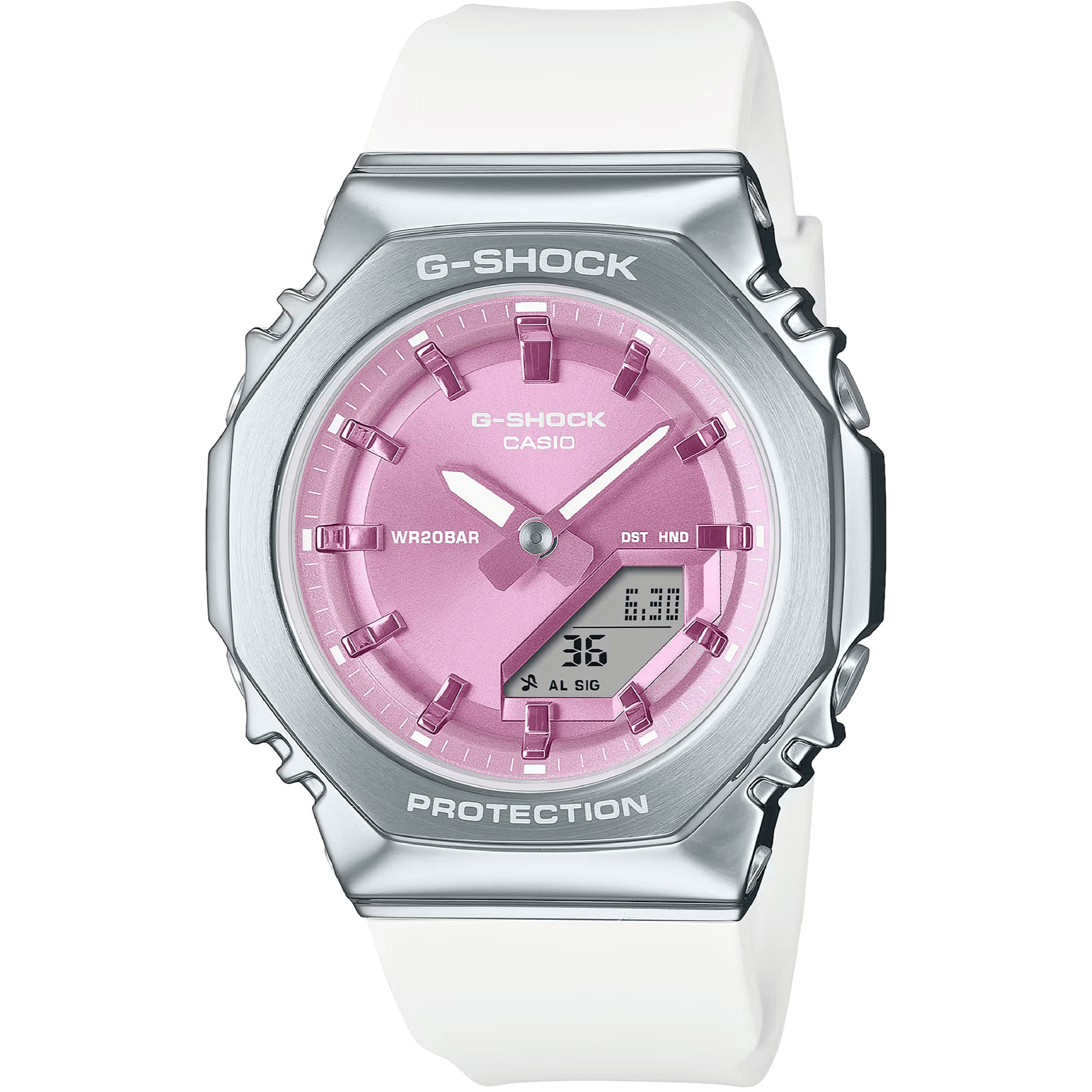 CASIO G - Shock - ur – GNT ANADIG PU PNK - GM - S2110 - 7A6ER - Urma.dk