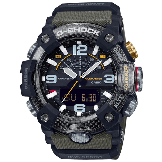 CASIO G - Shock - ur – GNT ANADIG PU SILV - GG - B100 - 1A3ER - Urma.dk