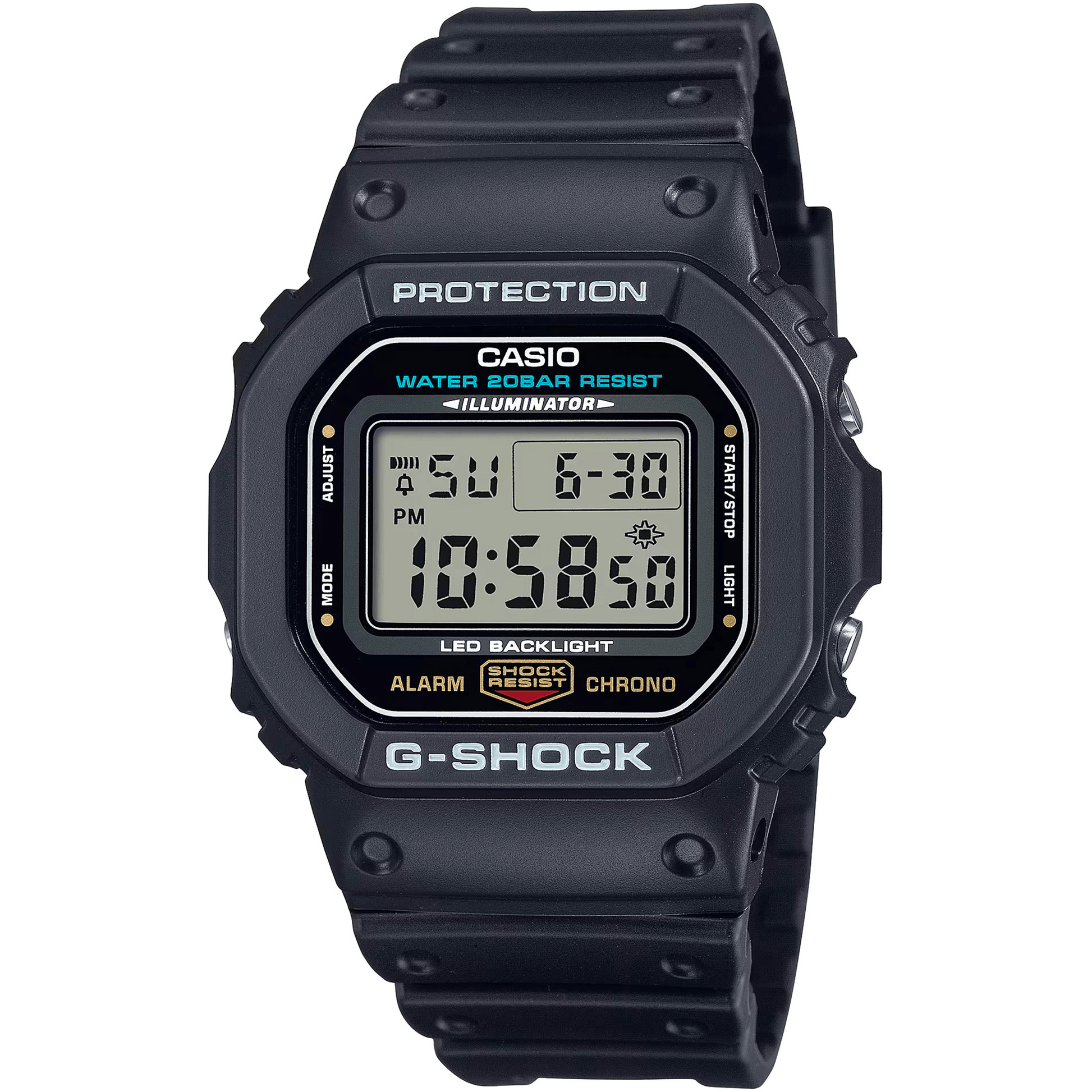 CASIO G - Shock - ur – GNT DIG PU BLK - DW - 5600UE - 1ER - Urma.dk
