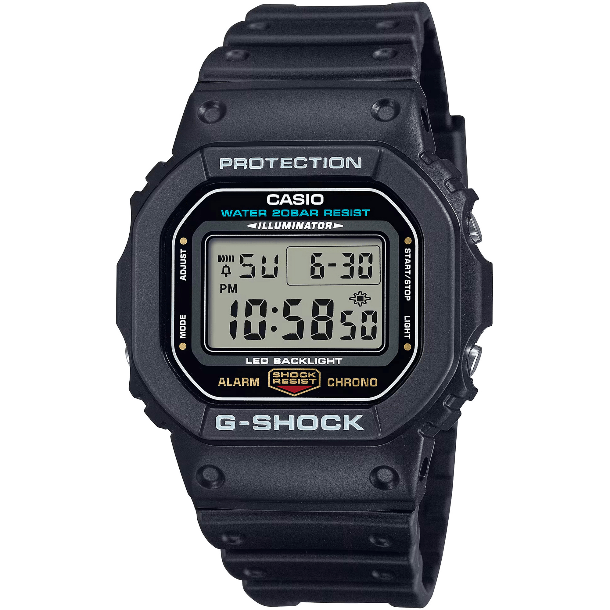 CASIO G - Shock - ur – GNT DIG PU BLK - DW - 5600UE - 1ER - Urma.dk