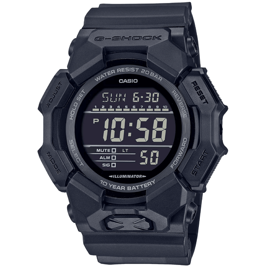 CASIO G - Shock - ur – GNT DIG PU BLK - GD - 010 - 1A1ER - Urma.dk