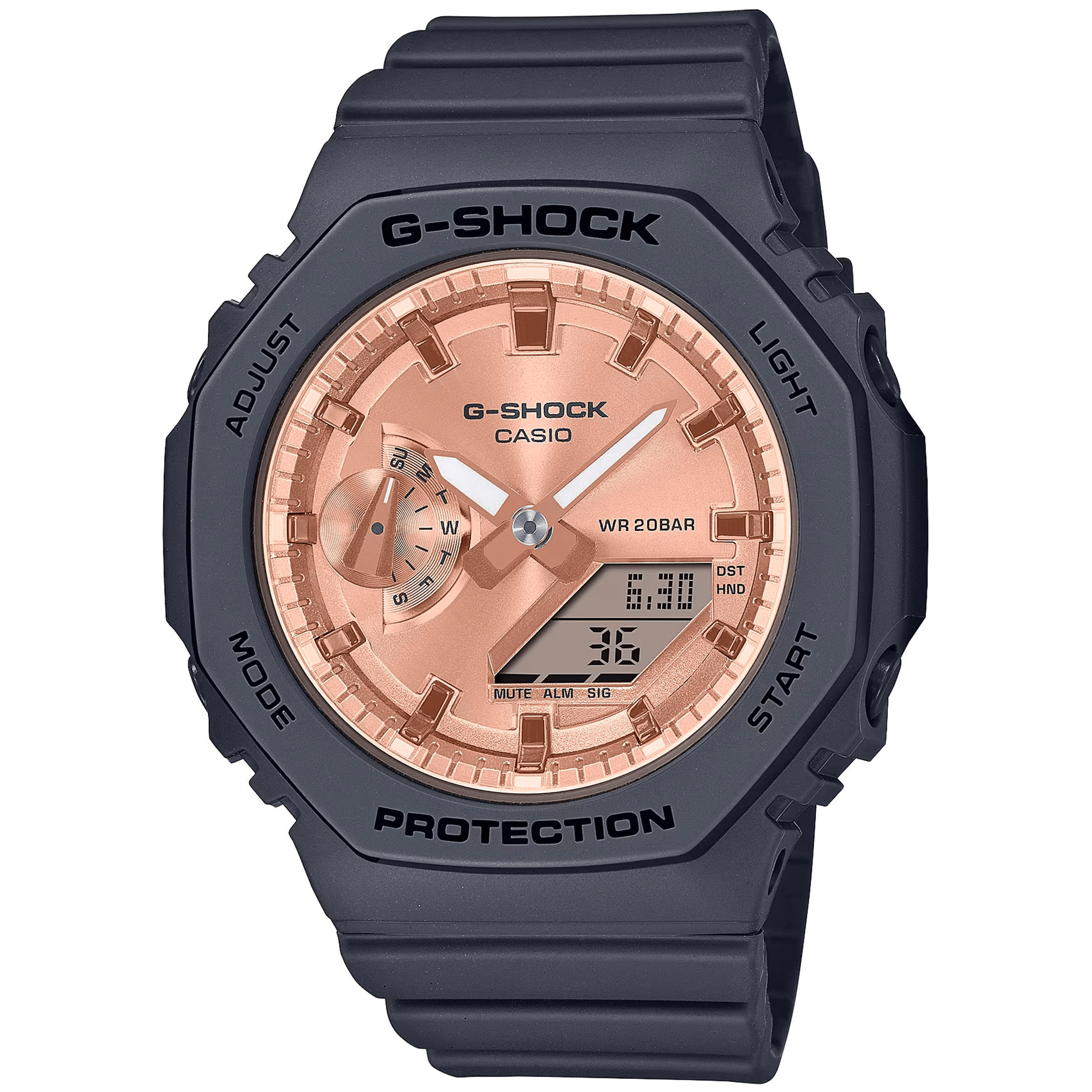CASIO G - Shock - ur – GNT DIG PU ORNG - GMA - S2100MD - 1AER - Urma.dk