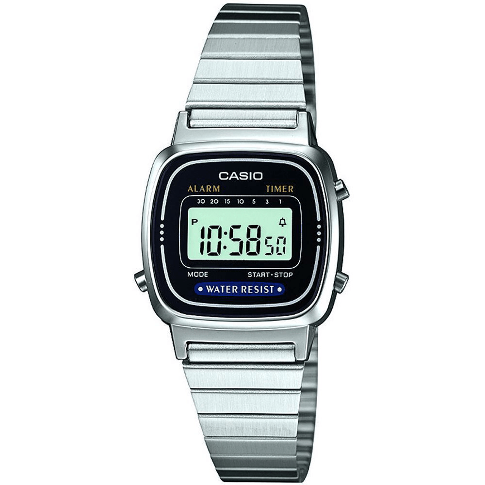 CASIO Retro Vintage - ur – LAD DIG SS BLK - LA - 670WEA - 1EF - Urma.dk