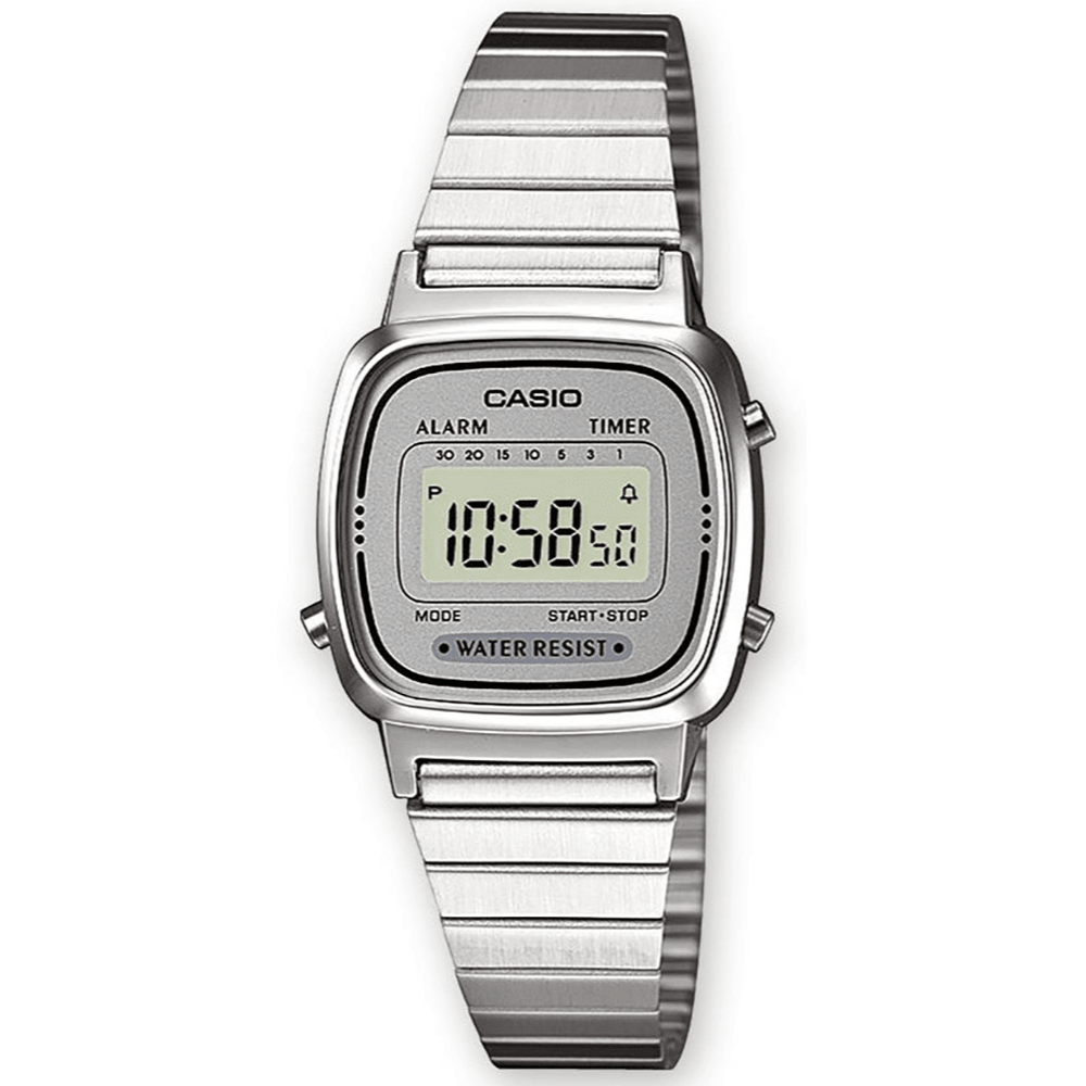 CASIO Retro Vintage - ur – LAD DIG SS SILV - LA - 670WEA - 7EF - Urma.dk