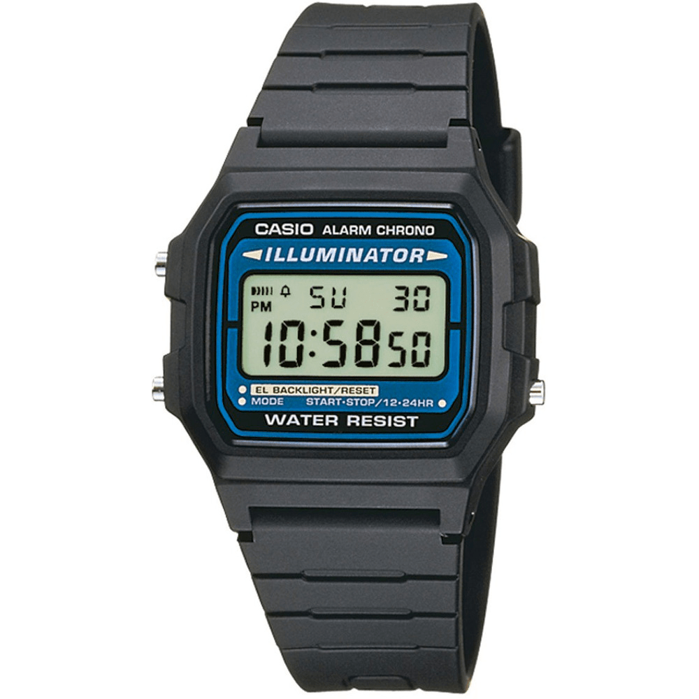 CASIO Retro Vintage - ur – UNX DIG PU BLK - F - 105W - 1A - Urma.dk