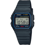 CASIO Retro Vintage - ur – UNX DIG PU BLK - F - 91W - 1YEG - Urma.dk