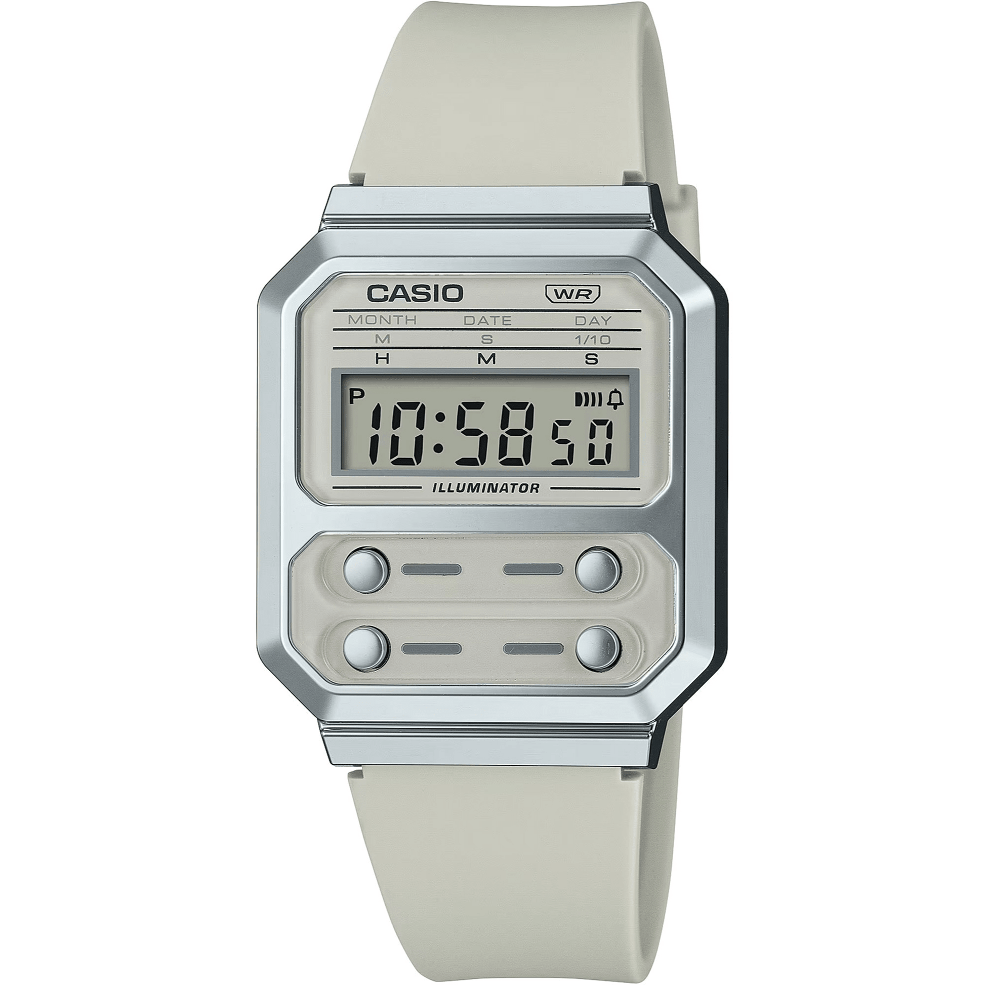 CASIO Retro Vintage - ur – UNX DIG PU WHT - Urma.dk