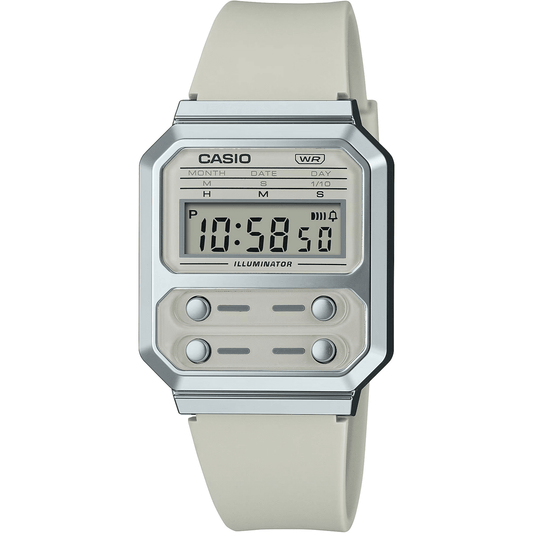 CASIO Retro Vintage - ur – UNX DIG PU WHT - Urma.dk