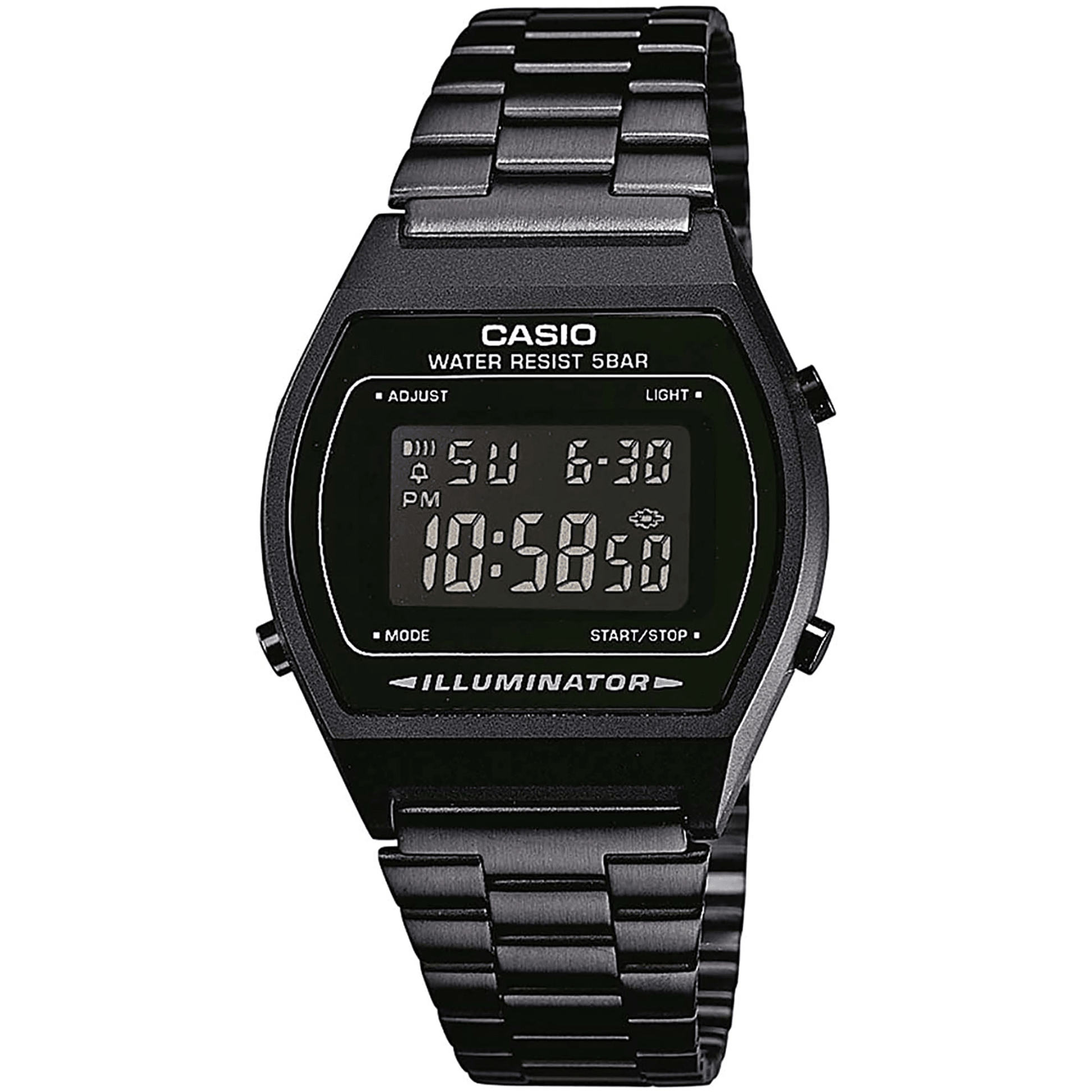 CASIO Retro Vintage - ur – UNX DIG SS BLK - B640WB - 1BEF - Urma.dk