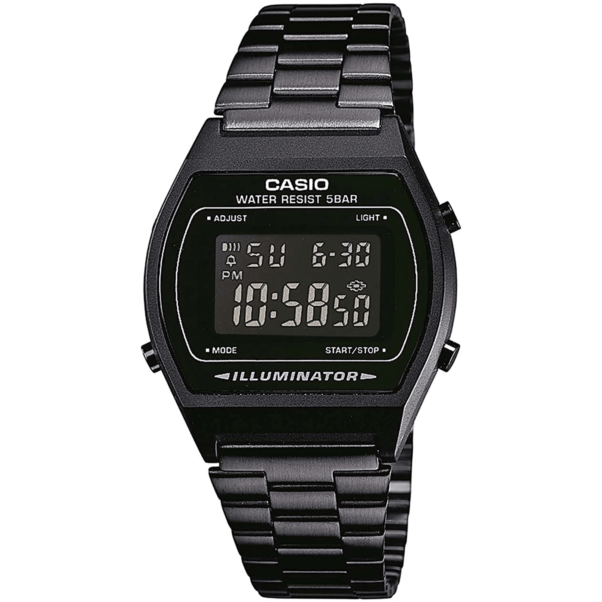 CASIO Retro Vintage - ur – UNX DIG SS BLK - B640WB - 1BEF - Urma.dk