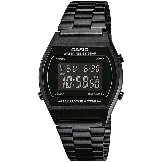 CASIO Retro Vintage - ur – UNX DIG SS BLK - B640WB - 1BEF - Urma.dk