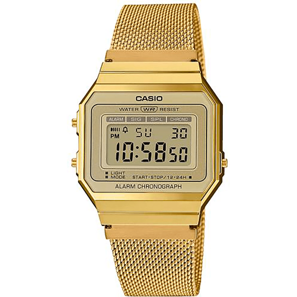 CASIO Retro Vintage - ur – UNX DIG SS GOLD - A700WEMG - 9AEF - Urma.dk