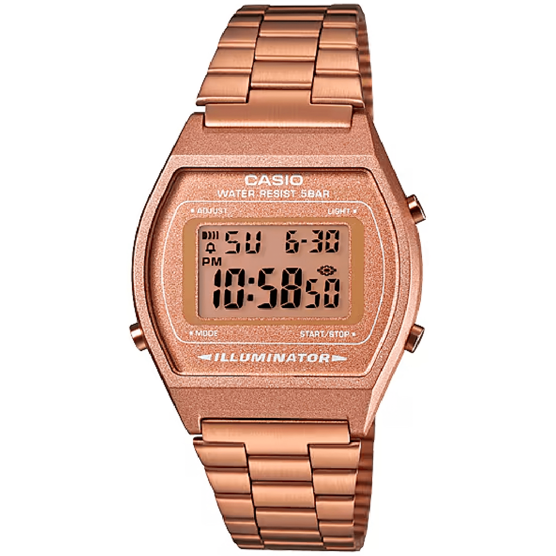 CASIO Retro Vintage - ur – UNX DIG SS GOLD - B640WC - 5AEF - Urma.dk