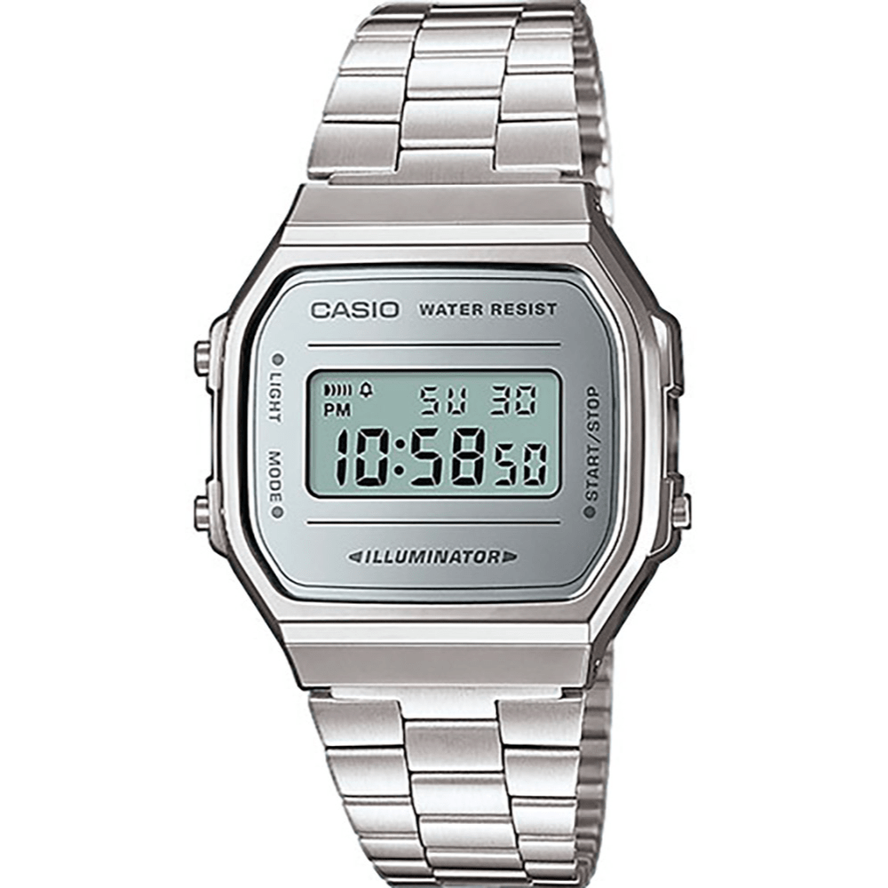 CASIO Retro Vintage - ur – UNX DIG SS SILV - A168WEM - 7EF - Urma.dk