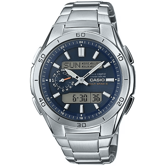 CASIO Wave - Ceptor - ur – UNX ANADIG SS BLU – WVA - M650D - 2AER - Urma.dk