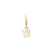 Charm, hanger, engel, forg sølv