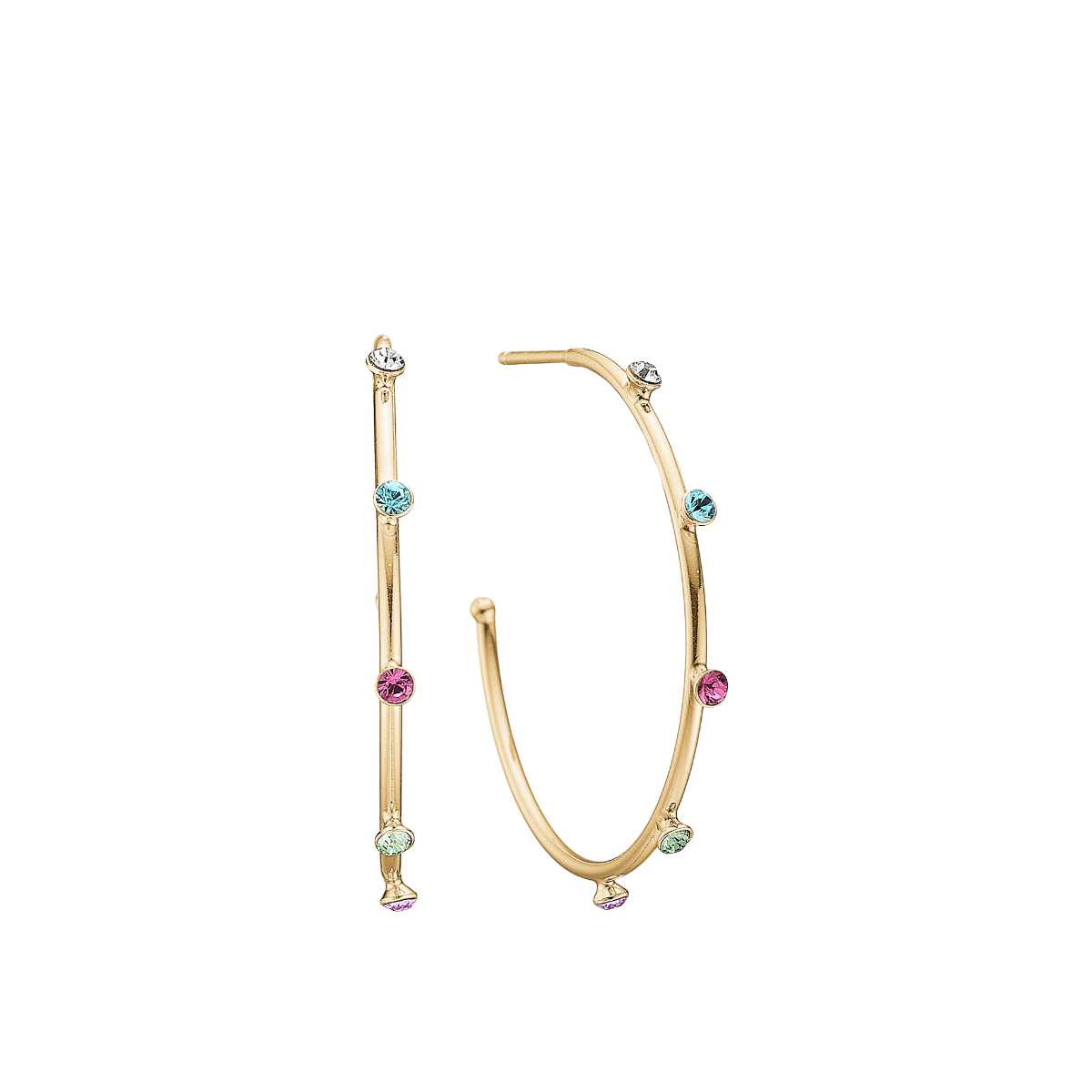 Colourful World, øreringe, forg - Urma.dk