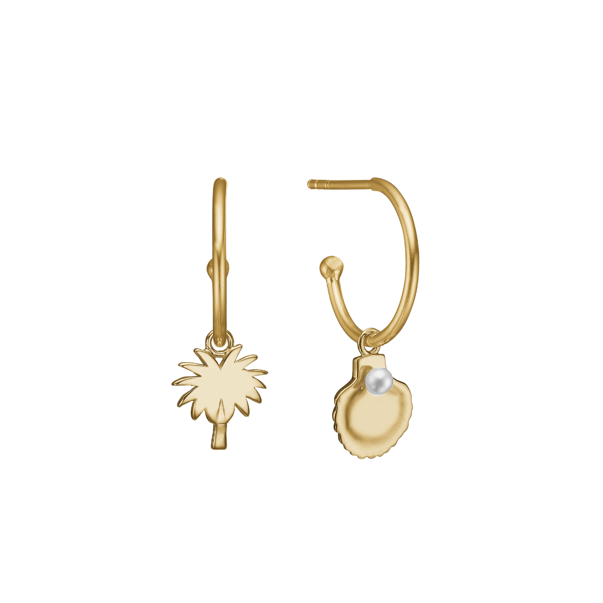 Creol forgyldt sølv, Pamle/musling - Urma.dk