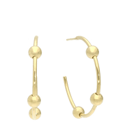 Creoler Ball Hoops
