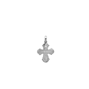 Dagmar kors, sølv, 14x16 mm, 1x0,03 ct