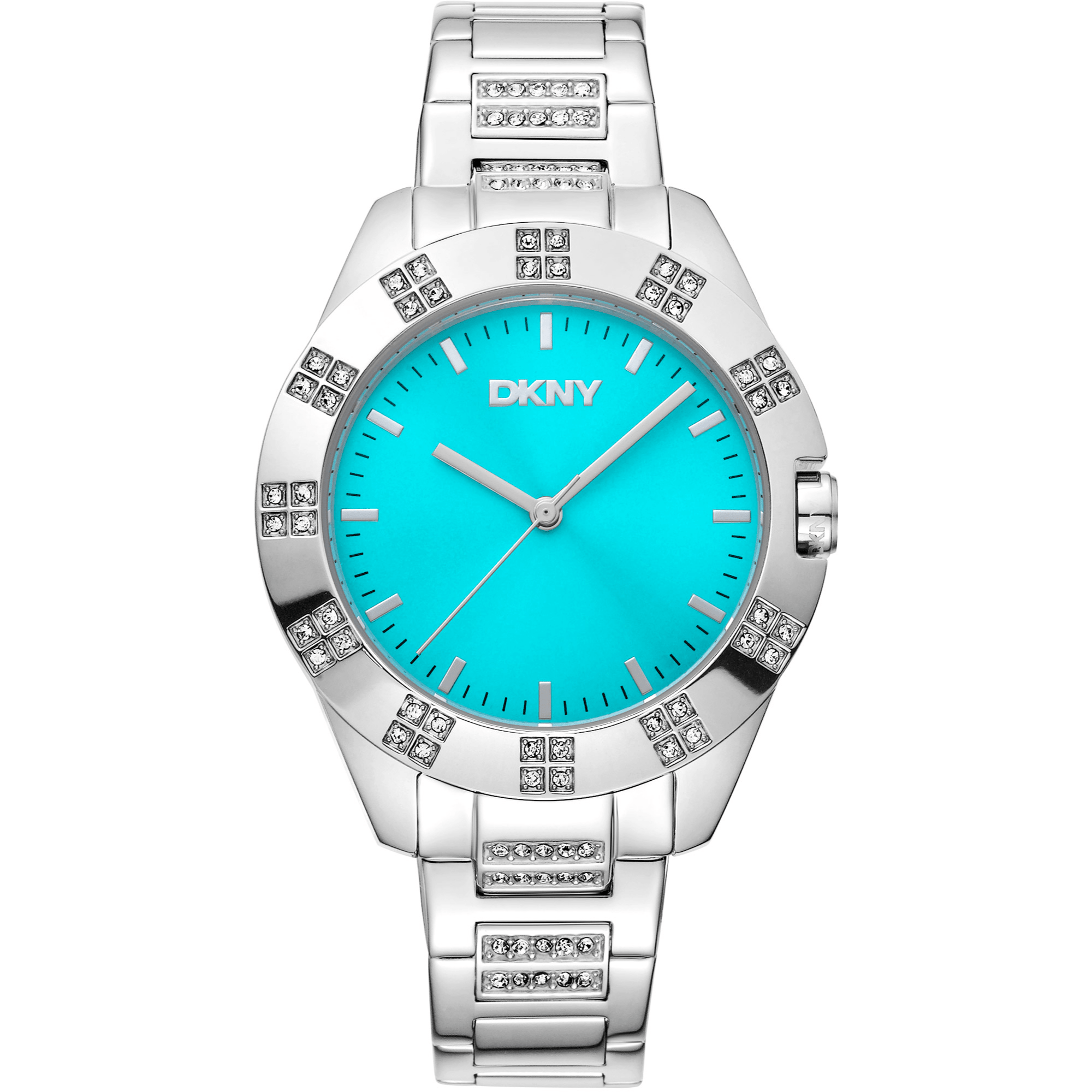 DKNY Dame Blå/Sølv Ur DK1L019M0025 - Urma.dk