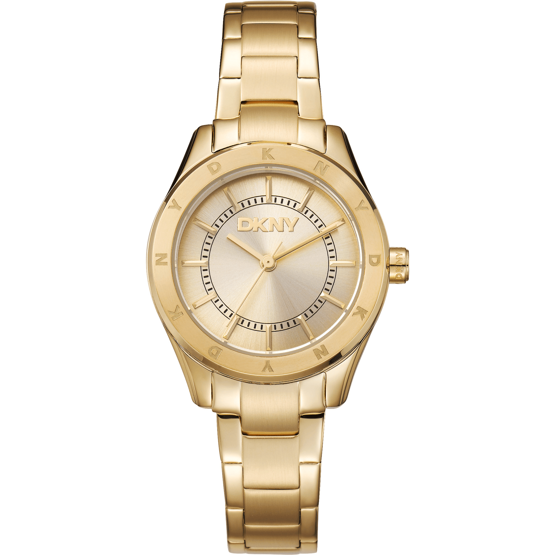 DKNY Dame Champagne/Guld Ur DK1L018M0035 - Urma.dk