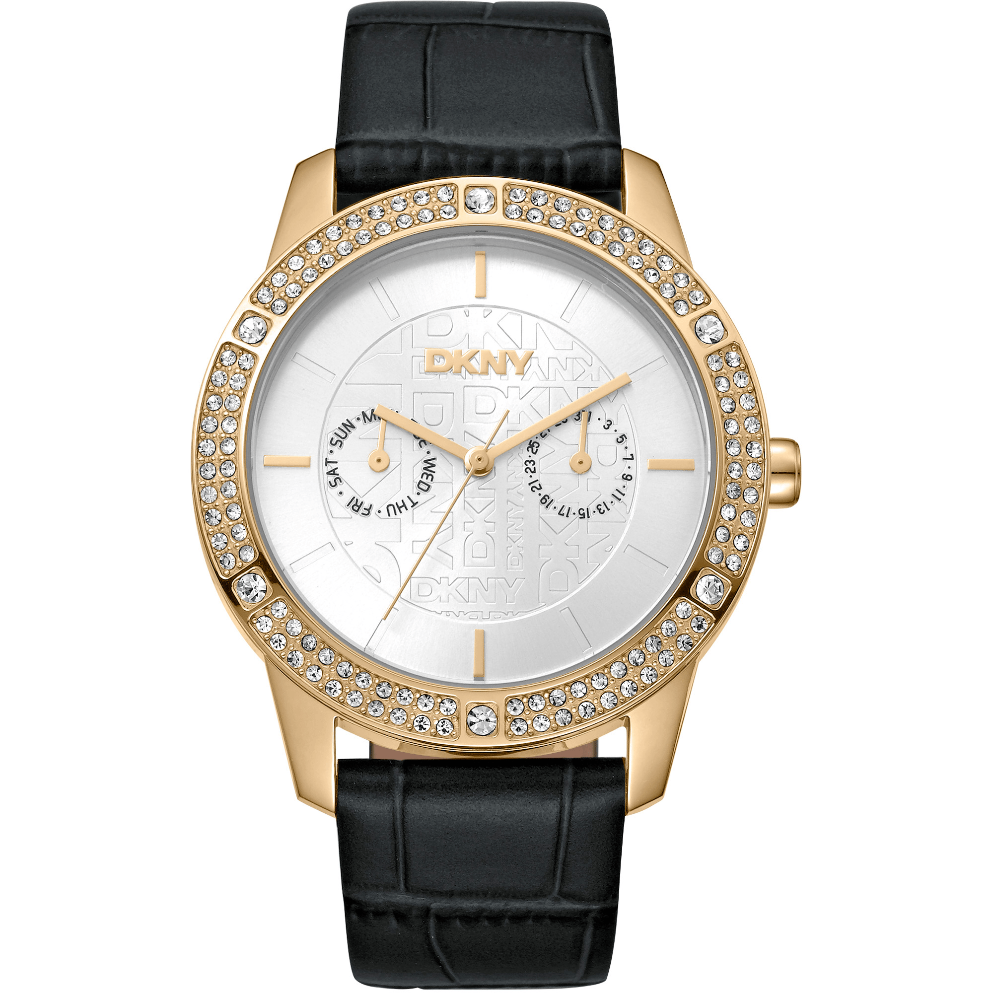 DKNY Dame Guld Sort Ur DK1L056L0025 - Urma.dk