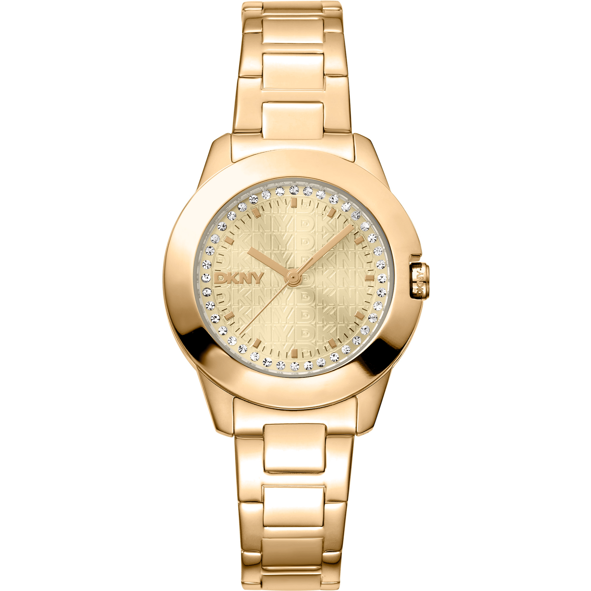 DKNY Dame Guld Ur DK1L021M0055 - Urma.dk