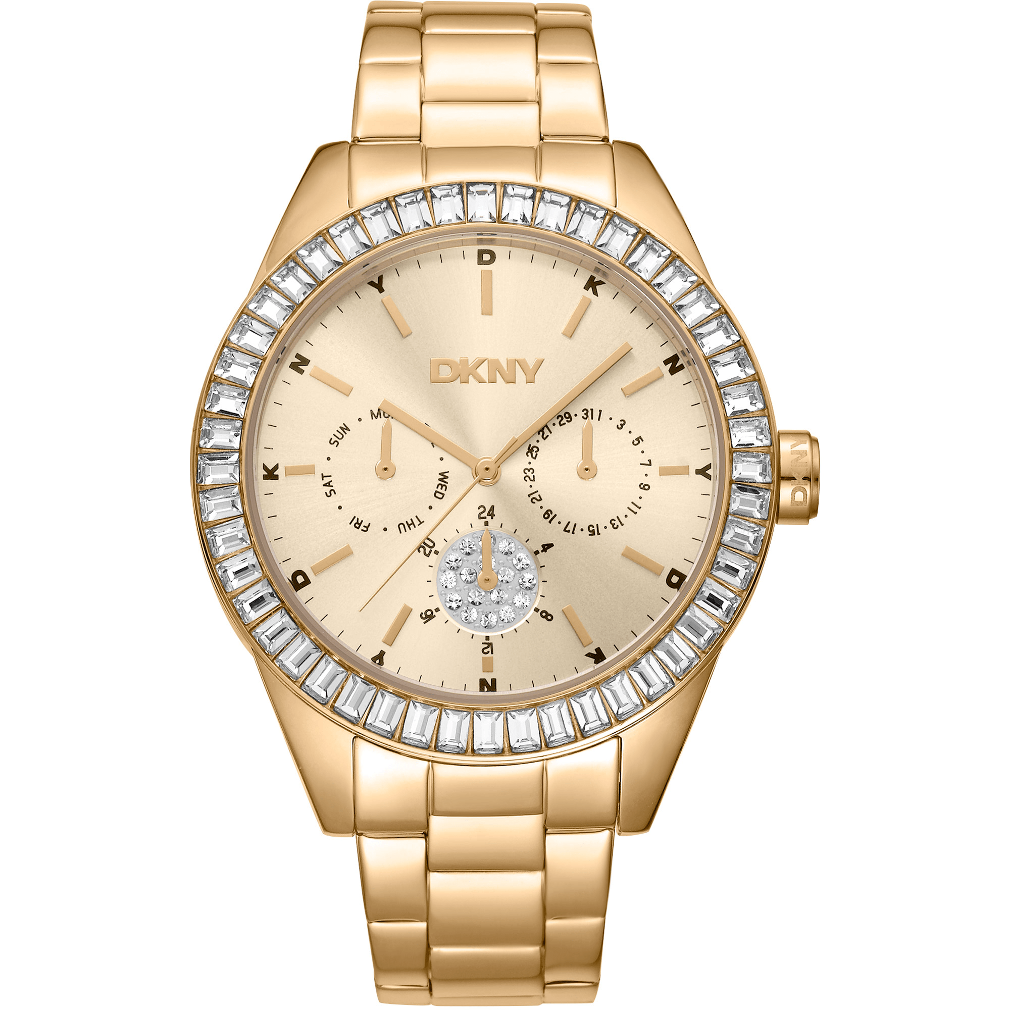 DKNY Dame Guld Ur DK1L027M0045 - Urma.dk