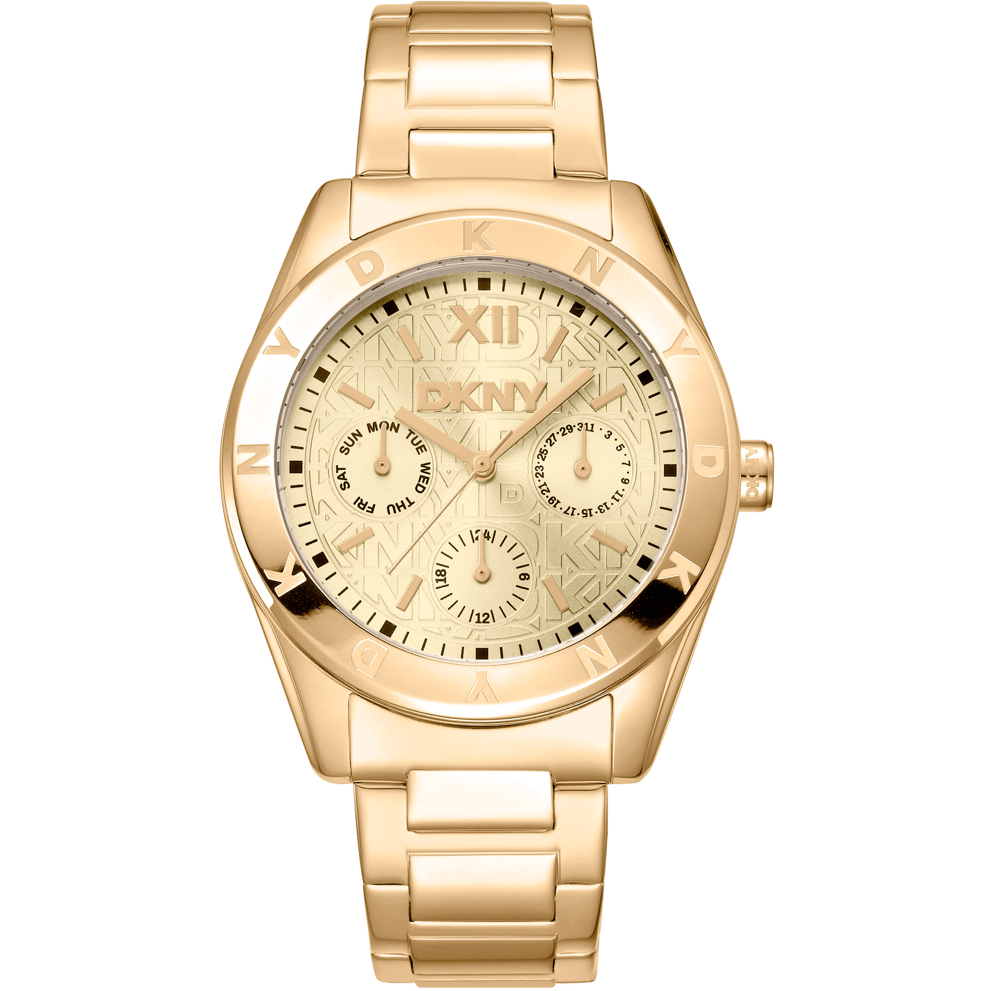 DKNY Dame Guldfarvet Ur DK1L015M0035 - Urma.dk