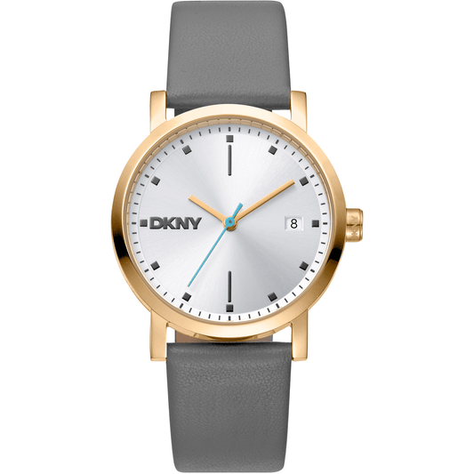 DKNY Dame Guld/Grå Ur DK1L036L0025 - Urma.dk