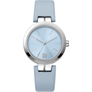 DKNY Dame Lyseblå Sølv Ur DK1L045L0015 - Urma.dk