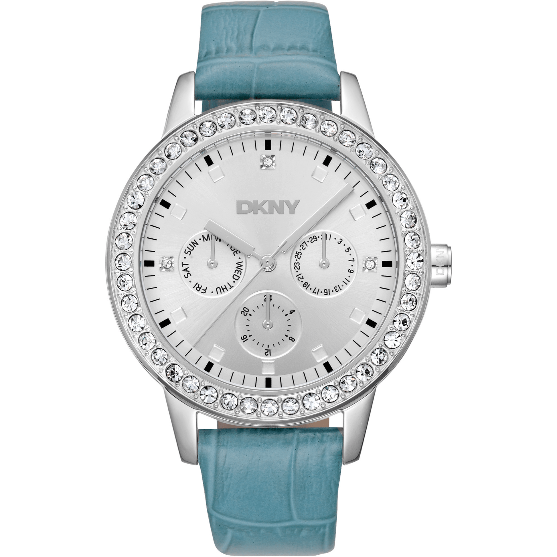 DKNY Dame Lyseblå Ur DK1L055L0015 - Urma.dk