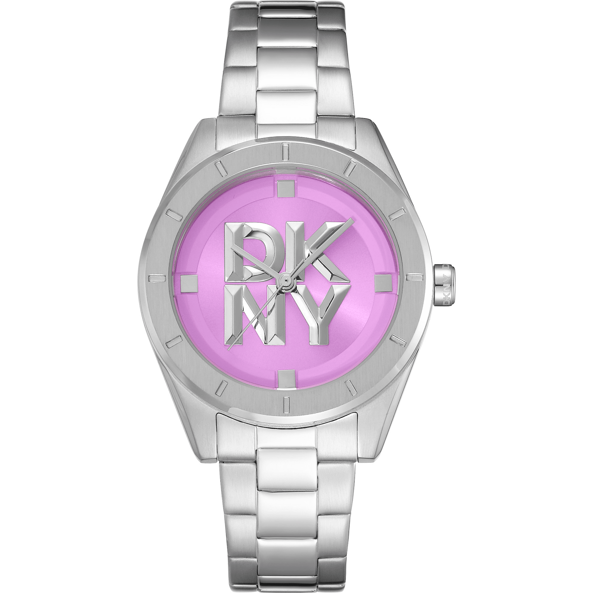 DKNY Dame Pink/Sølv Ur DK1L016M0055 - Urma.dk