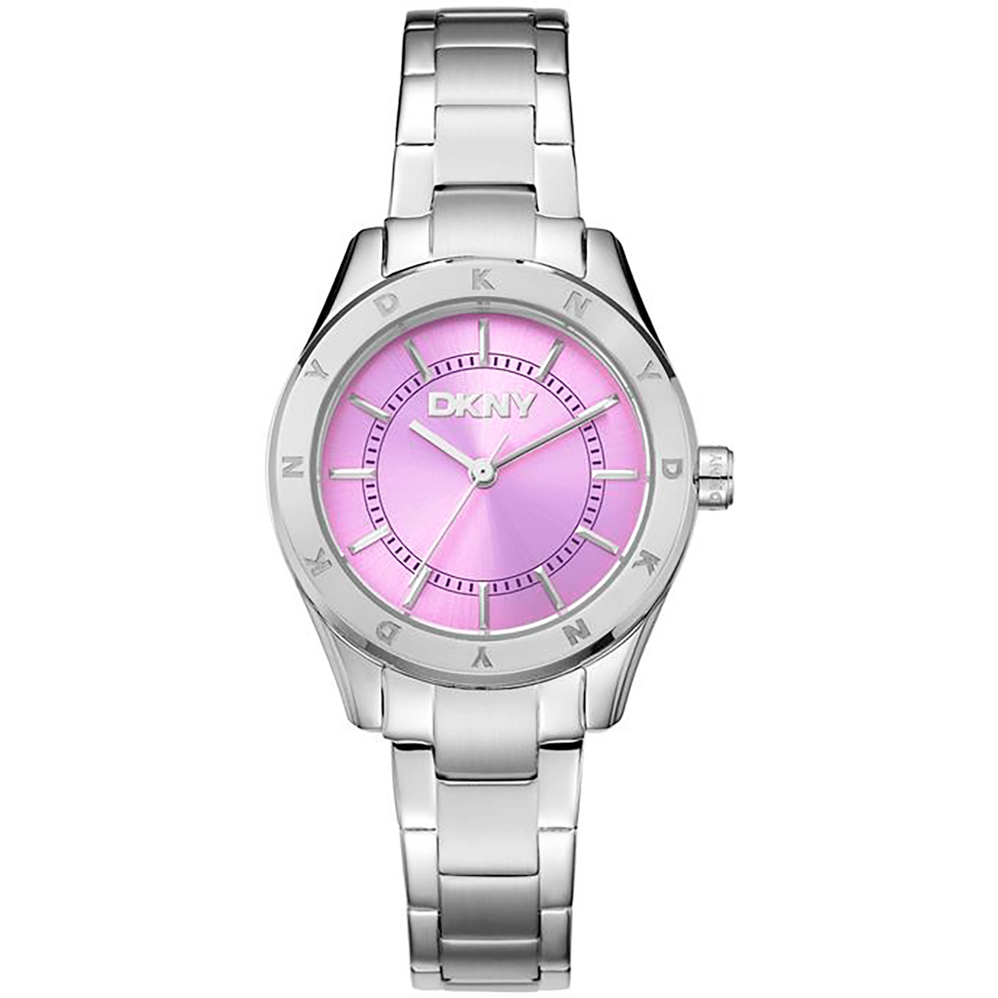 DKNY Dame Pink/Sølv Ur DK1L018M0025 - Urma.dk