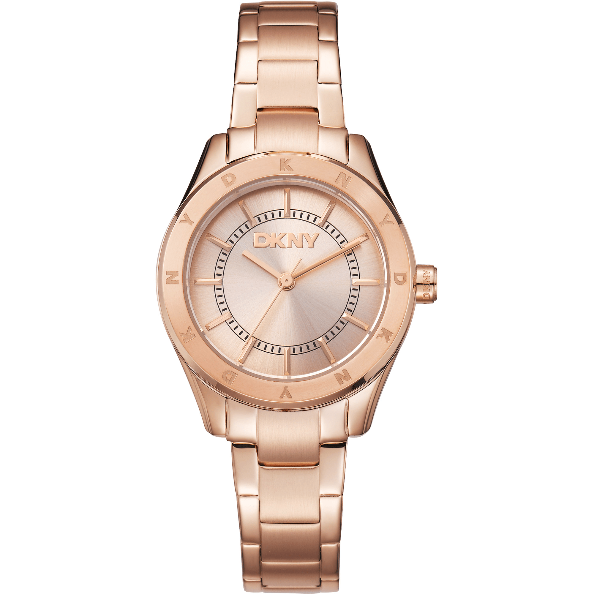 DKNY Dame Rosaguld Ur DK1L018M0045 - Urma.dk