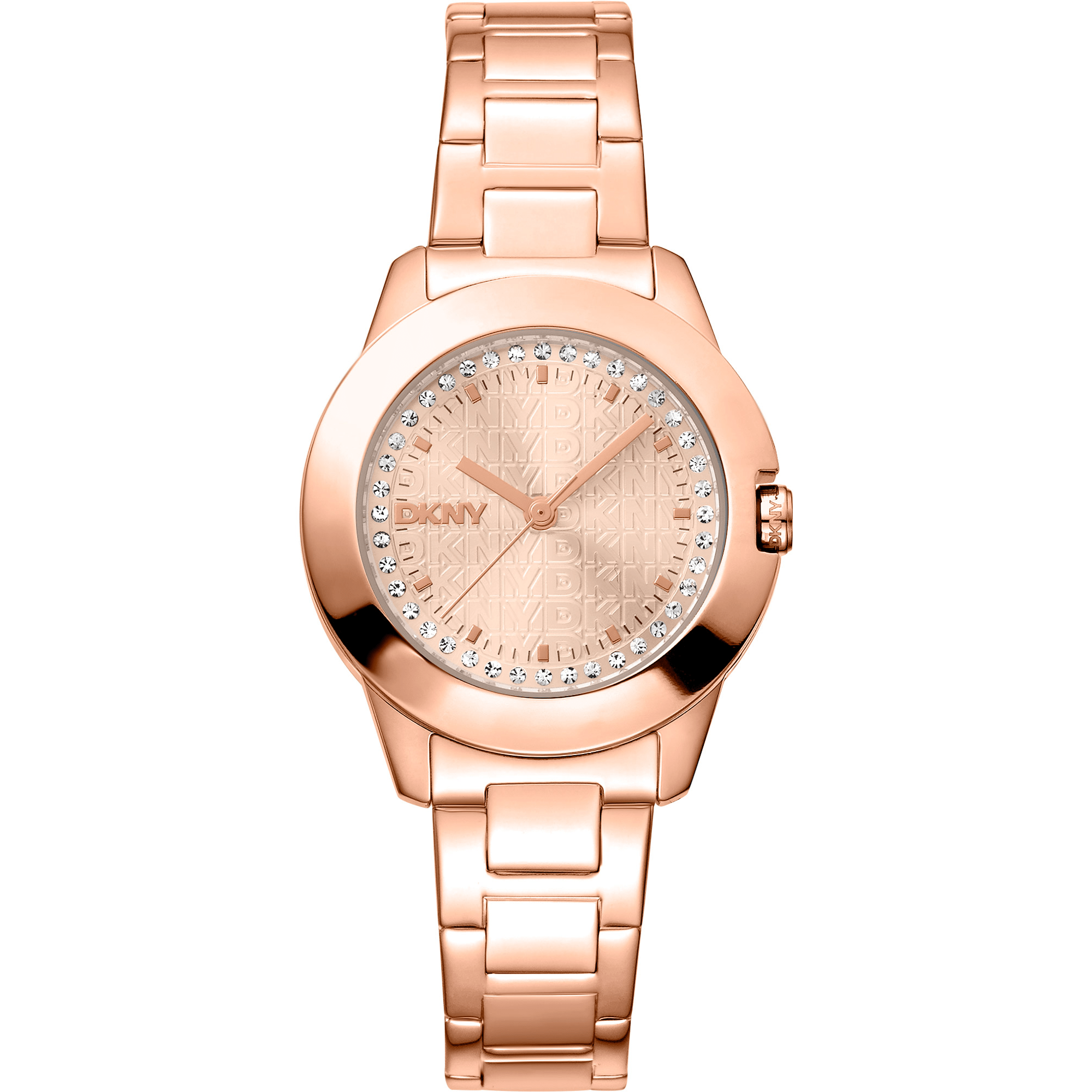 DKNY Dame Rosaguld Ur DK1L021M0065 - Urma.dk