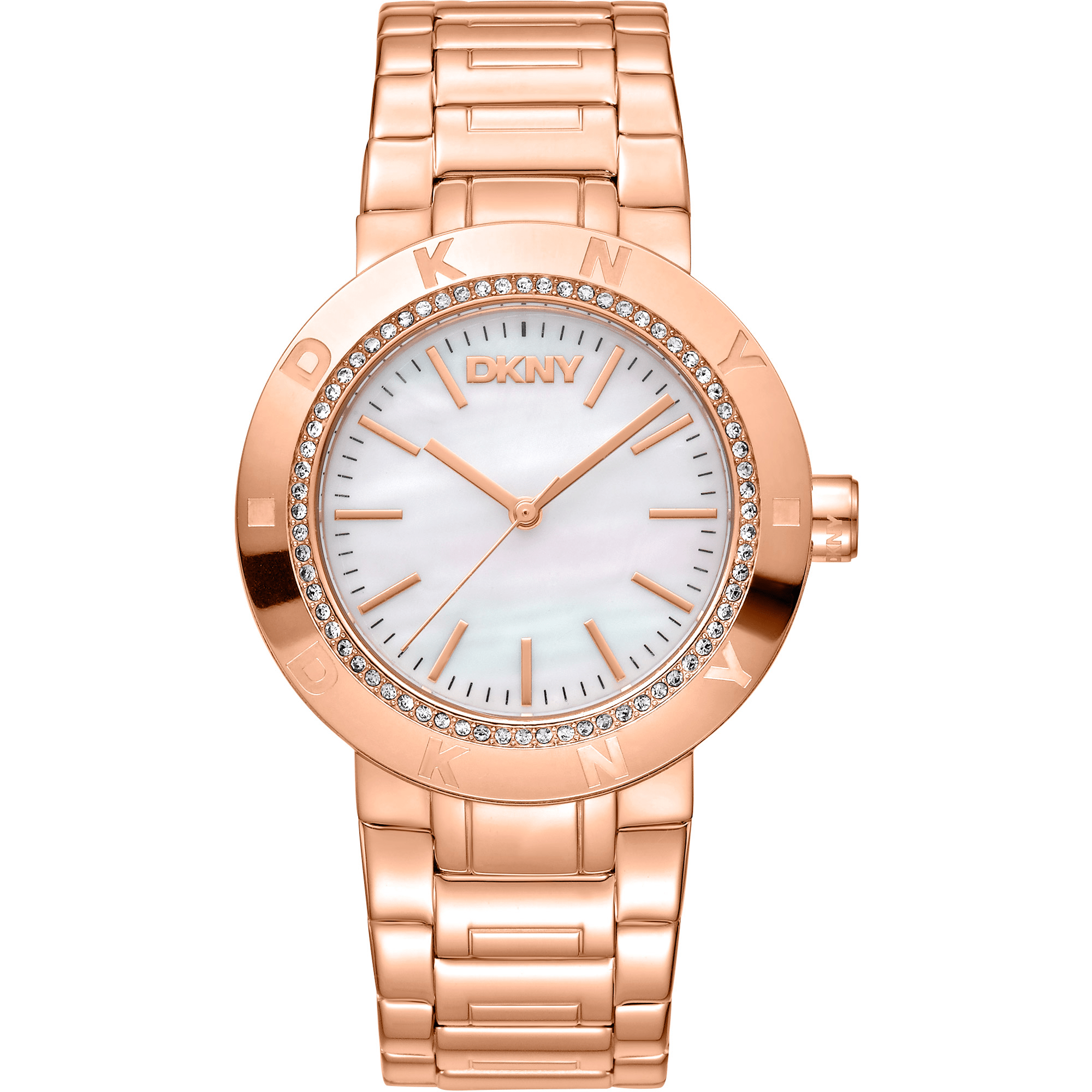 DKNY Dame Rosaguld Ur DK1L023M0045 - Urma.dk